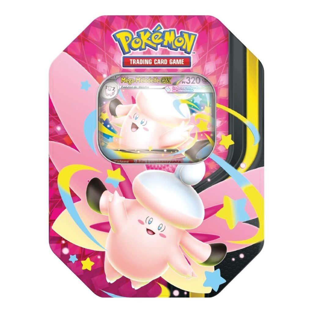 Lot de 2 Pokébox - Méga-Mélodelfe ex et Méga-Ectoplasma ex - Q2 2026 - FR - Pokémon | DestockTCG