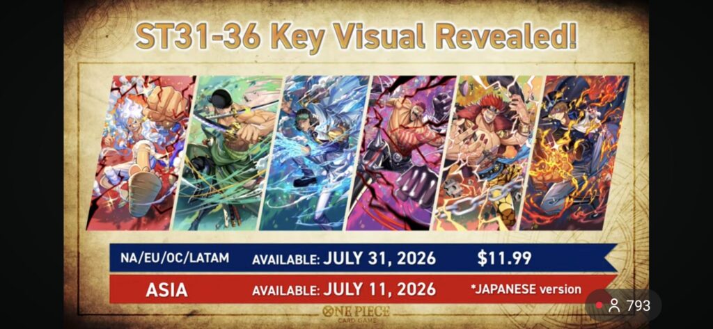 St31-36 confirmé : r/OnePieceTCG