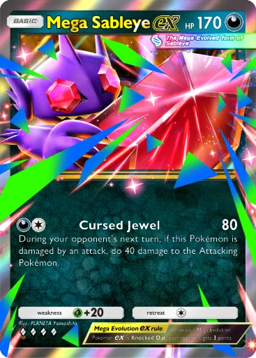 Méga-Ténéfix ex, carte phare de Jours Heureux (TCG Pocket)