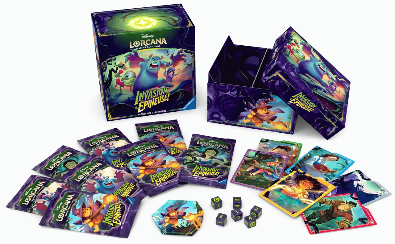 Disney Lorcana Invasion Épineuse chapitre 13 Trésor des Illumineurs